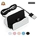 Produktbild USB Ladegerät Charger Dock,YooGoal TYPE-C Ladestation mit USB-C 3.1 Dockingstation Handy Halterung Data Sync-Ladekabel für Samsung Galaxy S8, OnePlus , Huawei P9 P10, LG G5, HTC 10, Google Pixel, Xperia XZ P XZs Z5 und weitere USB-C-Smartphone - Silber