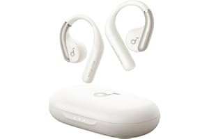 soundcore by Anker, AeroFit Open-Ear Kopfhörer, Ultra bequemes Design, Ausgeglichener Sound, IPX7 Wa