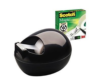 Scotch - BP622 - Dévidoir + 1 rouleau - 19 mm x 7,5 m - Noir