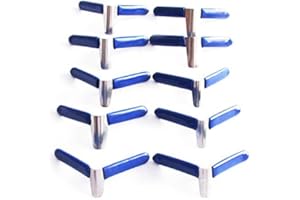 Loboo Idea 10 szt. Zestaw podkładek do kłódki, asystent wytrychów, narzędzia profesjonalne narzędzie ślusarskie (10 szt., niebieskie)