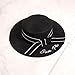 Produktbild WGYXM Hat, Men and Women Seaside Vacation Sunscreen Beach Straw hat Summer Outdoor Embroidery Flat top hat, Black, M