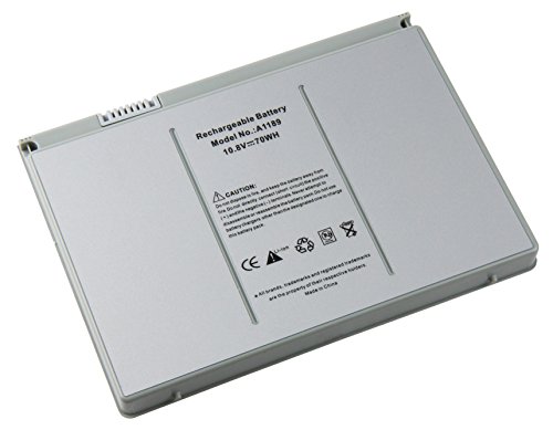 6300mAh Notebook Laptop Ersatz Akku Batterie für Apple MacBook Pro 17" Zoll, ersetzt A1189 MA458 MA458J/A MA458G/A MA458*/A A1212 MA092