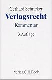 Image de Verlagsrecht: Kommentar zum Gesetz über das Verlagsrecht vom 19. 6. 1901