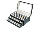 Caja guarda estilográficas. PU Black