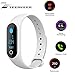 Produktbild ZEERKEER Bracelet à puce, HR/Pression artérielle/Rappel d'appel/Marche Sportive Smartwatch étanche Pour Dames de traqueurs de Fitness Pour Hommes (Blanc)