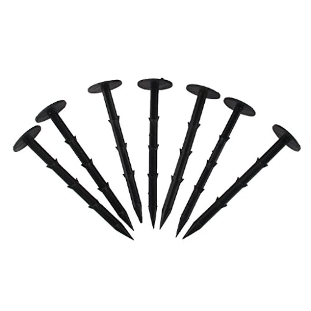 100pcs 6 \ Befestigungsanker Heringe Unkrautvlies Landschaft Membran Fleece