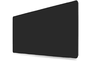KATUMO Speed Gaming Alfombrilla XL Mousepad Alfombrilla Gaming Negro 60x30cm Base de Mesa Grande Precisión y Velocidad en Juegos Antideslizante