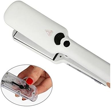 CWW Infrared Spray Hair Straightener Multifunctional Negative Ion Straightening Splint,White