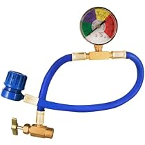ClimaSet R124yf - Kit Ricarica Gas Condizionatore Auto 2x235g, Con Manometro E Adattatori, Per Veicoli Dal 2016