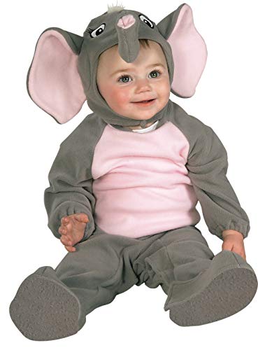 Disfraz de elefante para niño, Talla bebé 6-12 meses (Rubie's 81215-I)