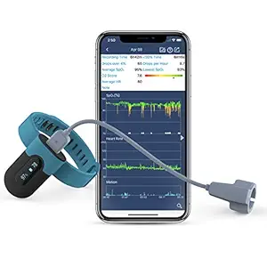 Wellue SleepU with Built-in Notification, Track History Data on Free APP and PC Report