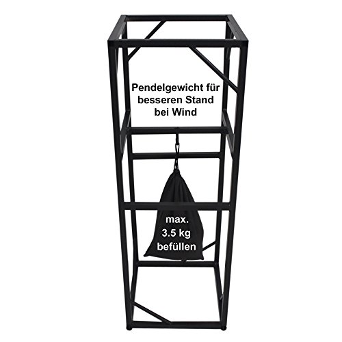 Bio Ethanol Feuersäule Feuerschale Feuerstelle Feuerkorb Kamin Ofen für Garten und Terrasse aus Polyrattan passend zu Sonnenliege und Gartenmöbel Farbe Weiss - 4