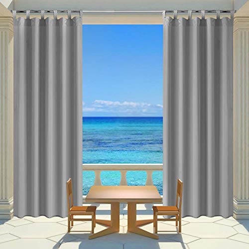 1 Stuck 132x215cm Grau Sonnenschirme Pavillons Markisen