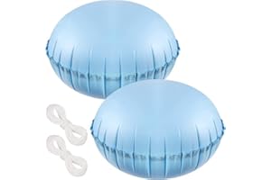 AUIRSHIKY Poolkissen, 2 Stück Pool Luftkissen Winter Zubehör, Winter-Pool-Kissen, Pool-Luftkissen Winter-Luftkissen, Winter Schluss Luftkissen, 4x4 Fuß Winter-Luftkissen Für Oberirdische Poolabdeckung