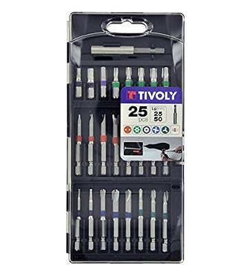 Tivoly Coffret embouts de vissage 25 pieces TIVOLY