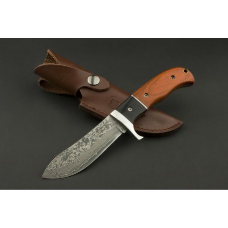 Preisvergleich Produktbild IZUMI ICHIAGO - Tsuchime 140 - Jagdmesser aus Japanischem Damaststahl