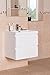 Produktbild Serene 600mm wandhängender Unterschrank & Waschbecken weiß