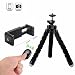 Produktbild Mini Phone Stativ Ständer Octopus Stil tragbar und verstellbare Stativ Ständer Halterung für iPhone, Handy, Kamera mit Universal Clip und Fernbedienung