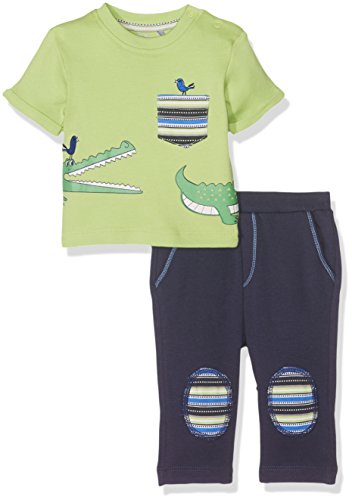 natubini Baby-Jungen Bekleidungsset Set aus Hose und T-Shirt Bio-Baumwolle
