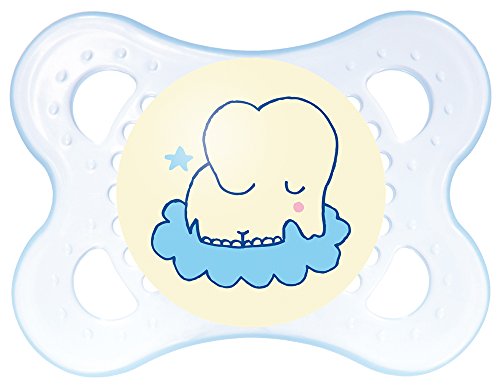 MAM 665127 – Night Latex 0-6 , Doppelpack - 2