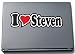 Produktbild INDIGOS UG - Aufkleber - I Love Heart Decal Sticker Laptopskin 210 mm - Ich liebe - I LOVE Steven - Laptop Netbook Computer - Sticker mit Namen vom Mann Frau Kind