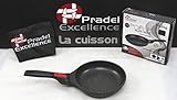 Pradel Excellence - Gamme luxe Volna- Poêle 20 cm revêtement pierre - manche amovible - Garanti sans PFOA
