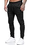 Outdoor jogging sport training sporthose, freizeithose regulierbarem Tunnelzugbändchen & Beinabschluss, sehr angesagten slim fit passform zwei seitentaschen, perfektes design,einfacher zu tragen und bequemer.