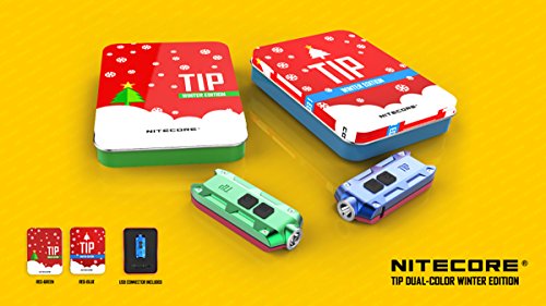 Nitecore TIP Winter Edition, zweifarbig, 360 Lumen - 2