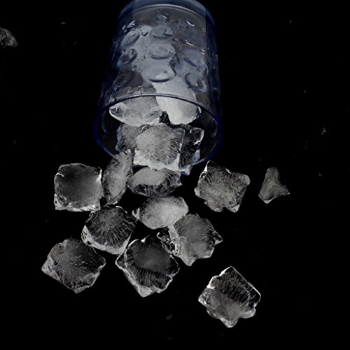 Gazechimp 12pcs Einweg Eiswürfelbeutel Kühlschrank 28 Würfel Kunststoff - 3