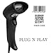 Produktbild [Upgrade 2.0] 2D QR USB Barcodescanner MUNBYN Handscanner Barcode Scanner Play & Plug Handheld Lesegerät Kabelgebunden für Linux Mac und Windows PC