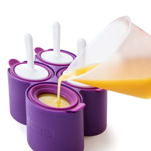 Zoku 4er-Form für rundes Stieleis - 4