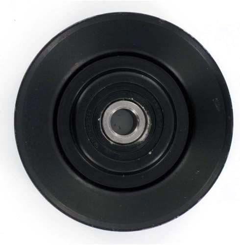 Adaptable V Groove Bearing Pulley for AYP Roper. Replaces original: 139123 Diameter: Ext: 76 mm Internal Diameter: 9.5 mm H: 28,6 mm