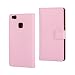 Produktbild Trysunny Book-Style Case für Huawei P9 Lite/P9 Mini Wallet Case Flip Cover Tasche Schutz Hülle Etui mit Standfunktion,pink