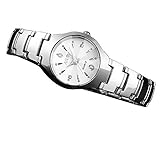 Chenang Einfach Armbanduhr,Unisex Uhr Luxus Quarzuhr Damen Analog Quarz Armbanduhr Uhr Kleine Sekundenanzeige Datumsanzeige