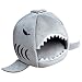 Produktbild Yihya Nette Oval Form Weich Warm Indoor Haustier Pet Puppy Hundehütte Höhle Vlies Plush Hund Katze Kätzchen Bett Haus mit Abnehmbarem Nest Pad Mat Größe Groß: 50*45cm / Grau
