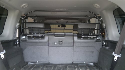 Trenngitter Hundegitter Schutzgitter Ergotech RDA100HBG-XL kns009, für Hunde und Gepäck. Sicher, garantiert!