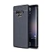 Produktbild SsHhUu Samsung Galaxy Note 9 Hülle, Carbon Fiber Design Look Ultra Slim Leicht Anti-Scratch Stoßfest Hülle Gummi TPU Phone Case für Samsung Galaxy Note 9 (6.4") Navy Blau