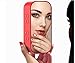 Produktbild Bluetooth-Lautsprecher Wireless Mini Mirror Mit Bildschirm Wecker Broadcasting Card Small Sound Red