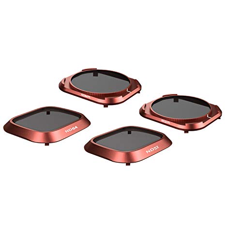 SKYREAT Ensemble de filtres pour DJI Mavic 2 Pro Filtres 4-Pack (ND32, ND64, ND32PL, ND64PL) SKYREAT Ensemble de filtres pour DJI Mavic 2 Pro Filtres 4-Pack (ND32, ND64, ND32PL, ND64PL)