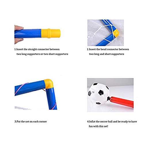 Suyi Large Size Portable Detachable Mini Kids Football Goal Soccer Door Set Best Gift For Baby,with Soccer Ball and Pump,Indoor and Outdoor Sports reviews Suyi Large Size Portable Detachable Mini Kids Football Goal Soccer Door Set Best Gift For Baby,with Soccer Ball and Pump,Indoor and Outdoor Sports