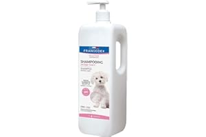 Francodex Shampooing Pelage Blanc pour Chien 1 L