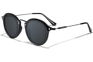 D.Franklin Gafas de sol unisex con cristales de protección UV - Modelo roller - Redondo - Para Hombre y Mujer - Sunglasses