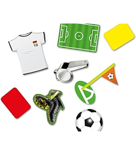 200 Stück Fußball-Konfetti – Für Jungen-Geburtstag, Babyparty & Fußball-Motto-Deko