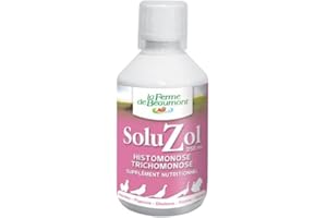 Ferme de Beaumont SoluZol 250 ML - Histomonose trichomonose Liquide concentré volailles
