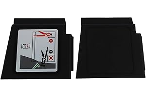 DULZEN 2 pezzi copribatteria polo copertura polo positivo copertura batteria auto polo positivo OE 5Q0971813A tappo di protezione polo batteria copribatteria compatibile con VW