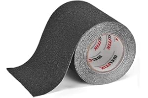 WELSTIK Halkfri tejp – halkfri tejp stark självhäftande säkerhet för inomhus- och utomhusbruk 10 cm x 5 m
