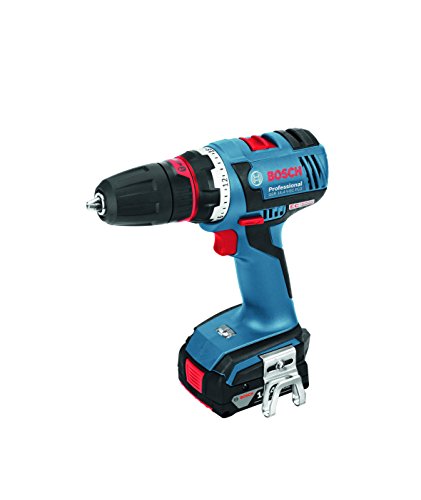 Bosch Professional GSR 14,4 V-EC FC2 Akku-Bohrschrauber, 2 x 4,0 Ah Akku, Bohrfutteraufsatz, 14,4 V, L-Boxx, 06019E1001
