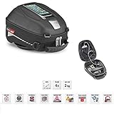 Nuevo GIVI ST602 Touring Tank Lock Bolso Depósito, Color Negro, 4 Litros de Volumen, Carga Máxima 2 Kg