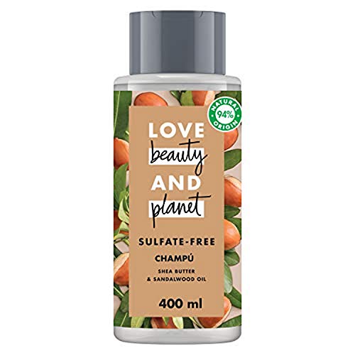 Love Beauty & Planet Shampoo Shampoo al burro di Karitè e olio di legno di Sandalo