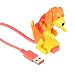 Produktbild Rokoo Mini Buckel Spot Hund Lustige Welpen Spielzeug USB Kabel Lade für Android iPhone Smartphone Tablet